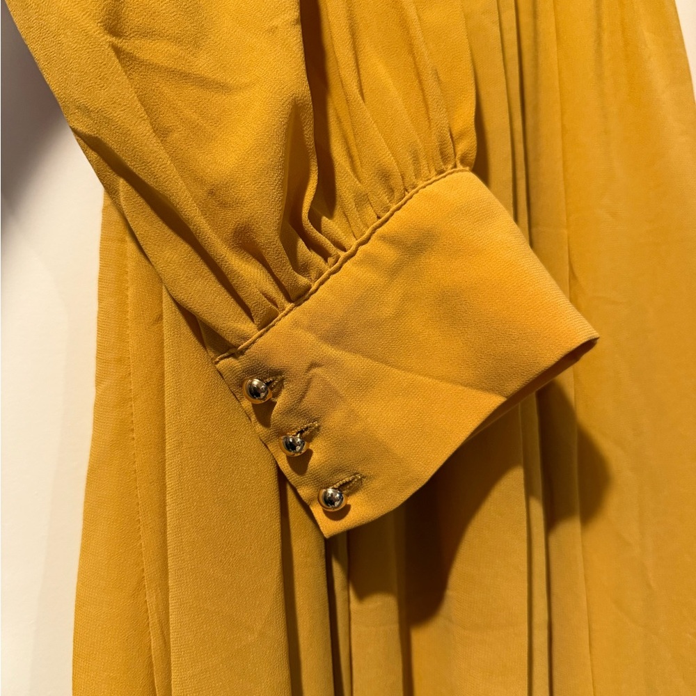 Baltic Born Mustard Long Sleeve Lydia Dress - Picture 3 of 3